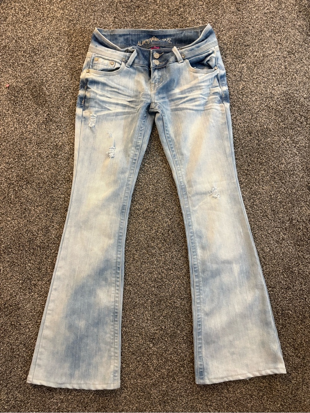 Almost Famous Light Blue Flare Jeans